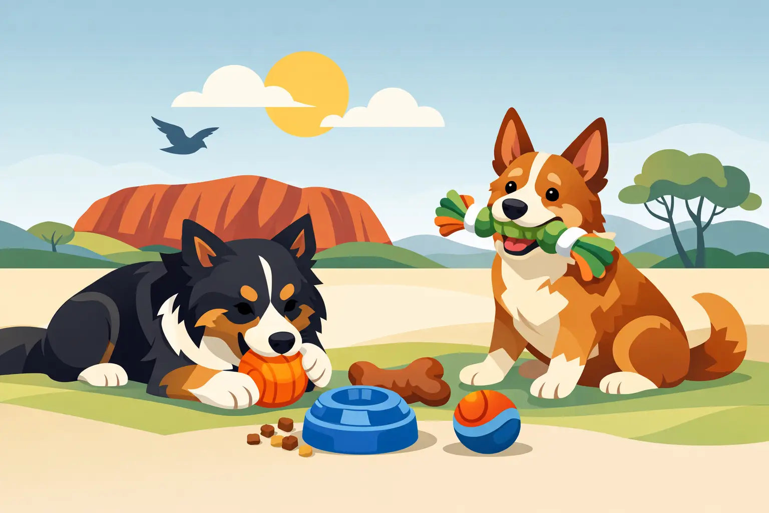 Dog Toys That Keep Australian Dogs Happily Busy