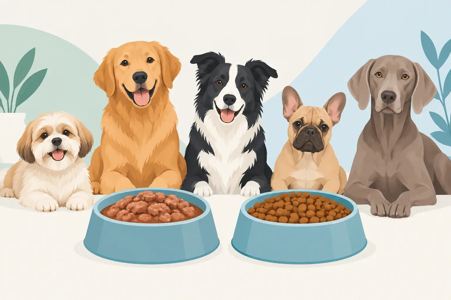 Wet Versus Dry Dog Food for Every Type of Dog