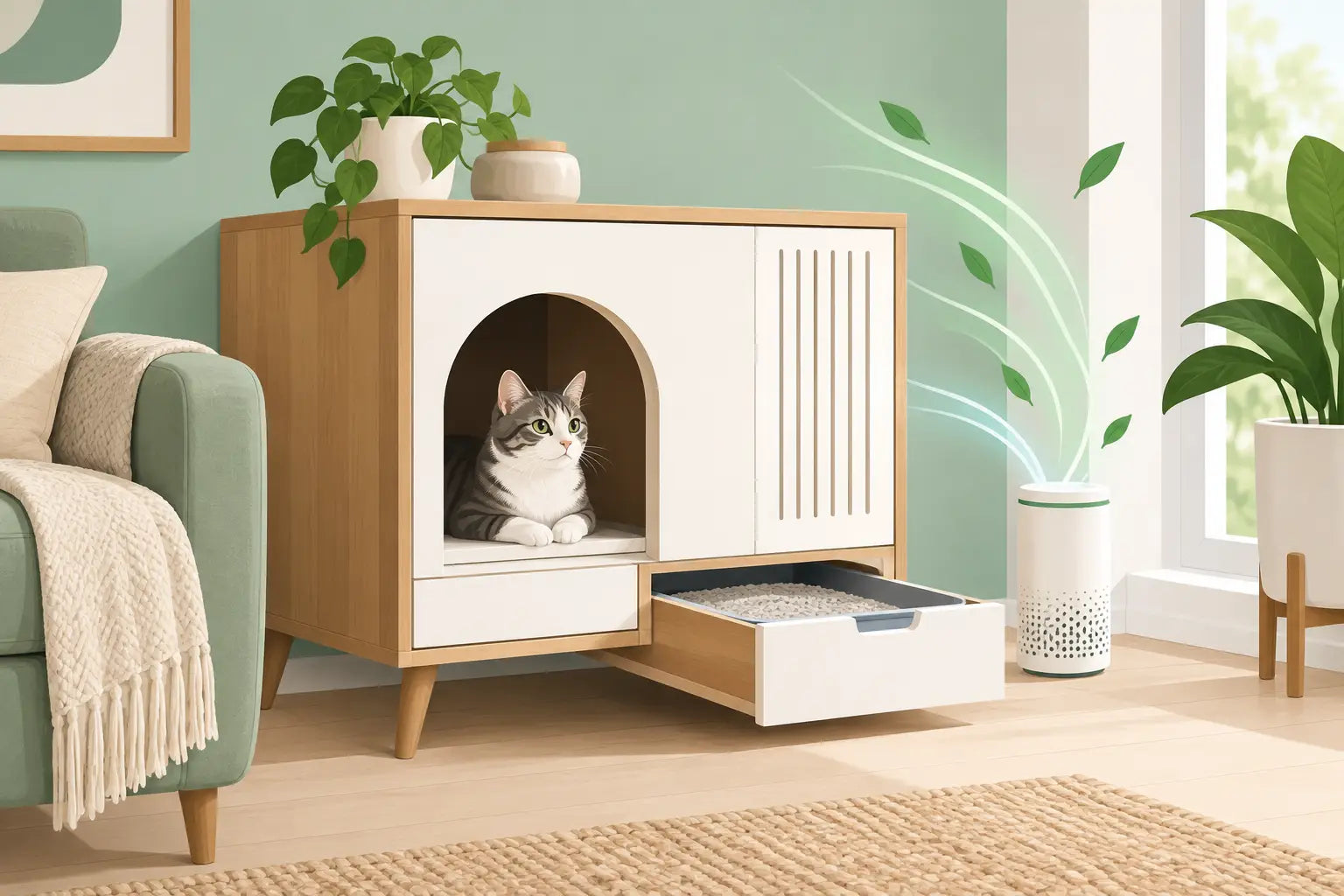 Cat Litter Furniture Odour Control That Works