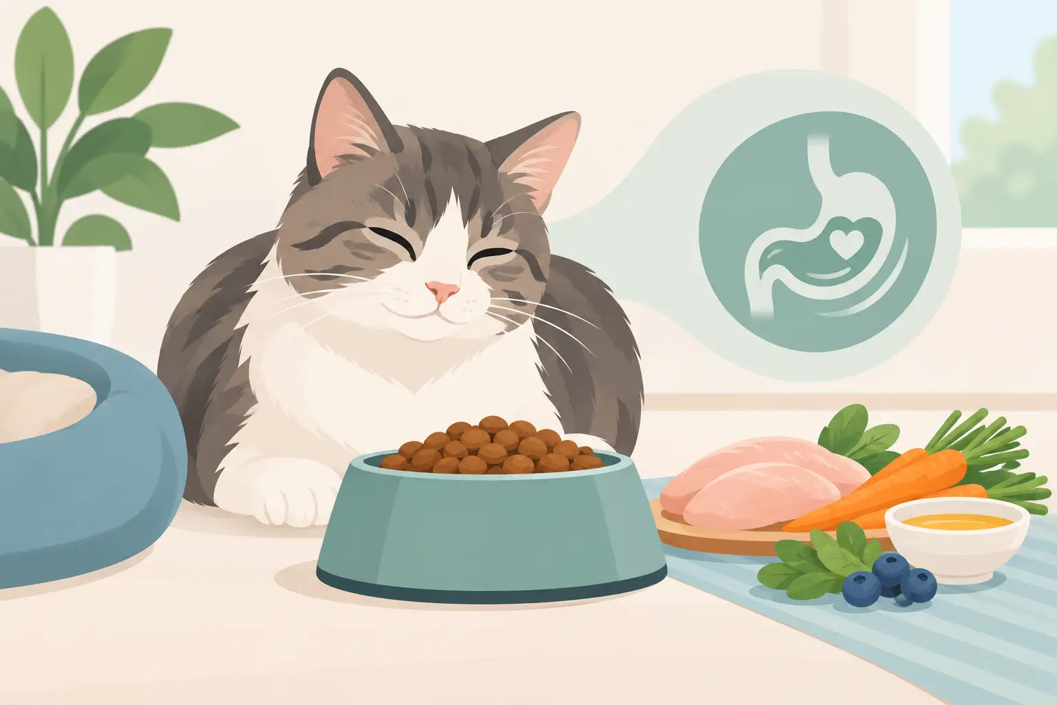Choosing Cat Food for Sensitive Stomachs