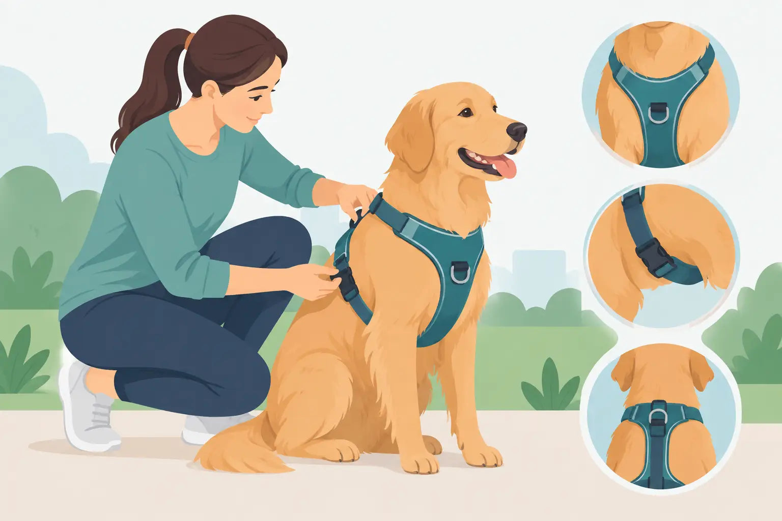 How to Fit a Dog Harness for Comfortable Walks