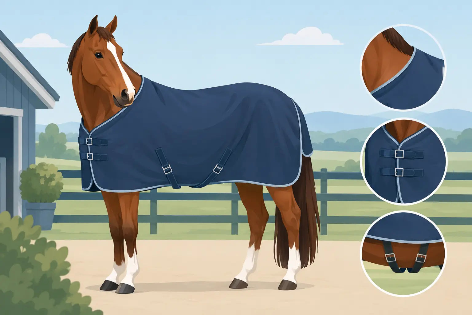 Horse Rugs: Find a Cover That Fits Well