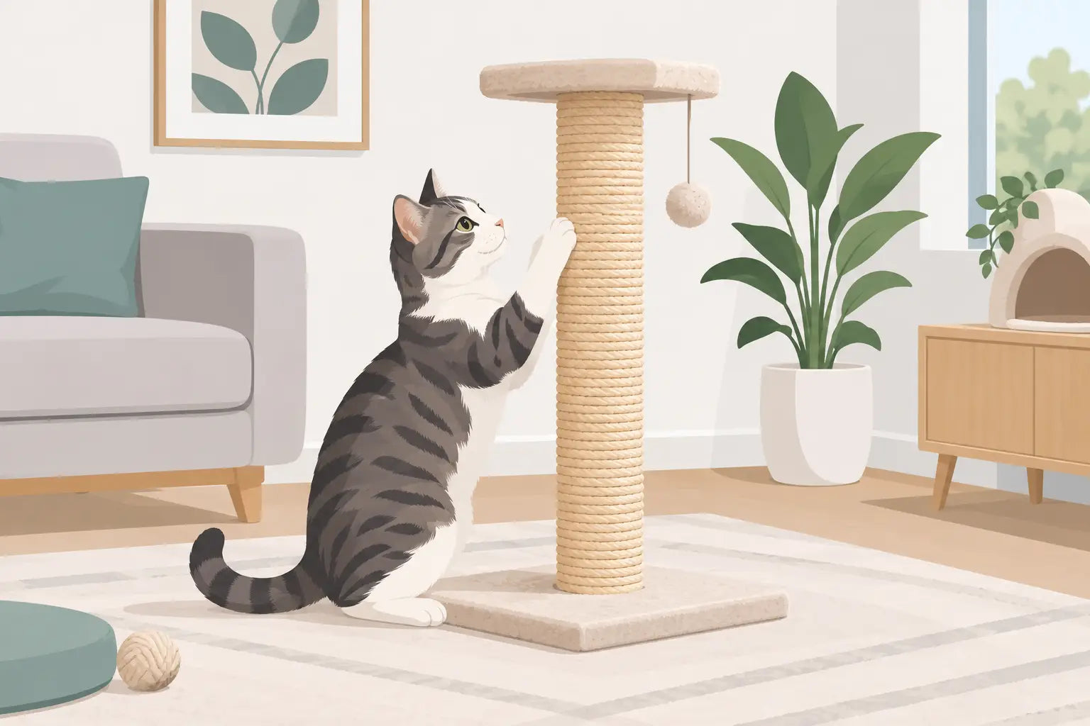 Best Scratching Post for Cats for Your Home