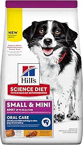 Hill's Science Diet Adult Oral Care Small and Mini Dry Dog Food 5.67kg