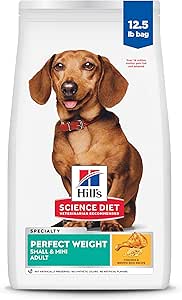 Hill's Science Diet Perfect Weight Adult Small and Mini Breed Chicken Recipe Dry Dog Food 5.67 kg