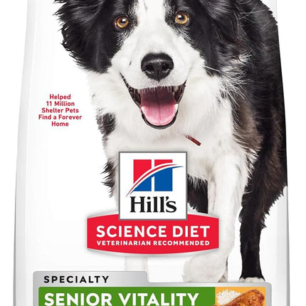 Hill's Science Diet Senior Vitality 7+ Chicken Dog Food 5.67kg