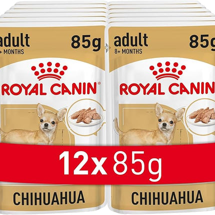 Royal Canin Chihuahua Adult Loaf Pouches Wet Dog Food 85 Gm 12 Pack