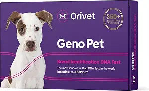 ORIVET GenoPet Dog DNA Test Kit | 365+ Breed Identification | Personalized Life Plan | At-Home Cheek Swab | Results in 3–5 Weeks