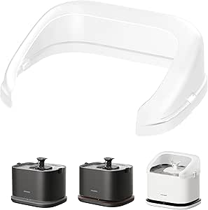 PETLIBRO Splash Shield for 3L Dockstream 2 Cat Water Fountain PLWF106 PLWF116 and PLWF305 Prevent Water Spills, Large top Radius, Easy to Remove & Clean
