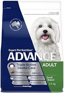 Advance Triple Action Dental Care Adult Small Breed Chicken & Rice Dry Dog Food, 2.5kg