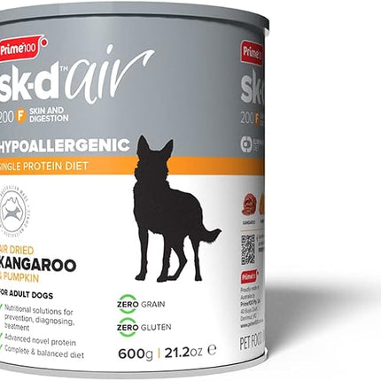 Prime100 SPD Air Kangaroo & Pumpkin Adult Dry Dog Food 600G