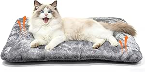 LOVELEDI Self Heated Cat Bed Pad - Self Warming Pet Heating Mat, 45x70cm