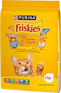 FRISKIES Adult Dry Cat Food Seven Favourites 6kg