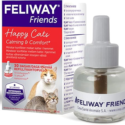 Feliway Friends Refill (48ml) - Reduces conflicts and tensions between your cats