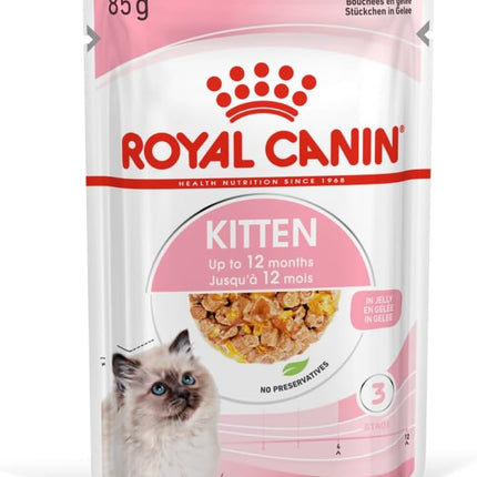 Royal Canin Kitten Instinctive in Jelly Pack, 12 Pack