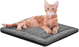 K&H PET Products Self-Warming Cat Bed Pad, Self-Heating Thermal Cat and Dog Bed