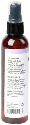 Eye Envy On The Spot Healing and Itch Relief Spray. Instant Relief for Hot Spots, Itchy Irritated Skin. 100% Natural, Safe. PH Balanced, Non-Toxic. Prevents Licking, Chewing, Scratching. USA Made. 4oz