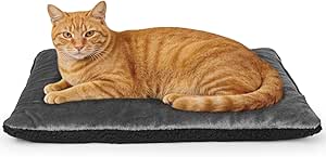 Self-Warming Cat Bed, Self-Heating Thermal Pet Mat, Washable, Non-Electric