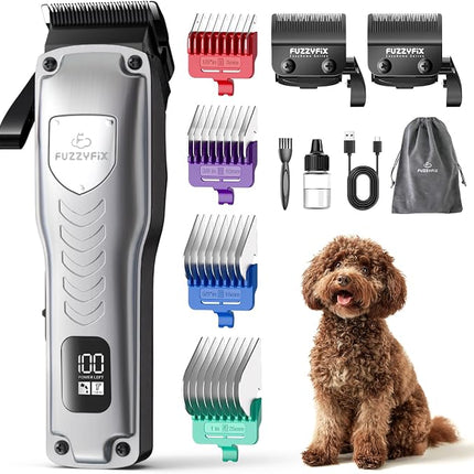 Professional Dog Clippers for Grooming Thick Coats Dog Grooming Kit