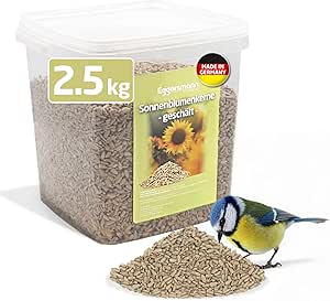 Eggersmann volaris Sunflower Seeds Bird Food 2.5 kg [peeled]