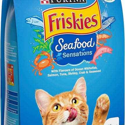 FRISKIES Adult Dry Cat Food Seafood Sensations 2.5kg