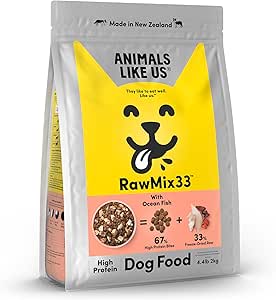 RawMix33 Dog Food Ocean Fish 2kg — Freeze-Dried Raw Sustainably Caught Fish