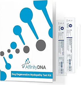 Dog Degenerative Myelopathy (DM) DNA Test | Home Sample Collection Kit for 1 Canine | Puppy DM Testing | Results in 7 Working Days | A Complete Kit with No Extra Fees