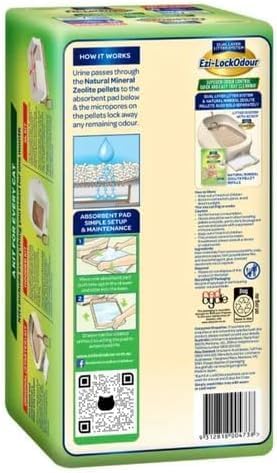 EZI-LOCKODOUR Absorbant Cat Pads Value Pack 10pcs