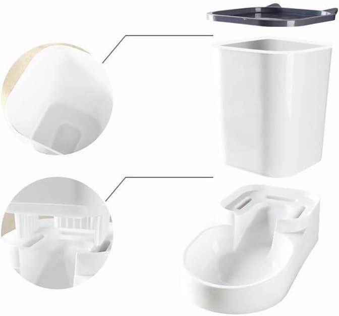 Self-Dispensing Gravity Pet Feeder & Waterer