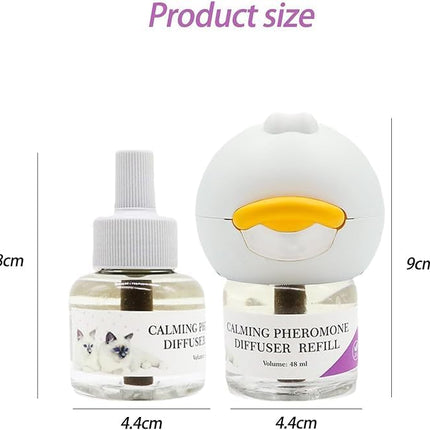 Cat Calming Diffuser, Pheromones cat Diffuser Refill 3 sets