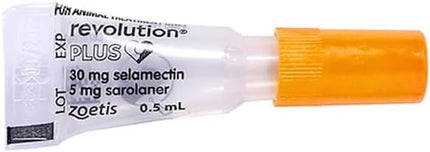 Revolution Plush Flea and Worm Treatment for Cat Medium Cat 2.5-5 kg (Pack of 3)