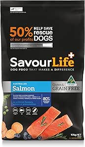 SavourLife Grain Free, Dog Food, Australian Salmon - High Protein, 10kg