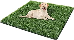 Dog Grass Pad, 51.2" x 31.5" Artificial Grass Pee Pad for Puppy Indoor Outdoor Training