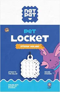 NATPAT Holistic Pet Care Locket for Calming Stickers and Outdoor Patches