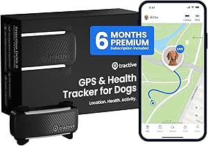 Tractive GPS Dog Tracker (2025 Release with Free 6 Month Subscription) |