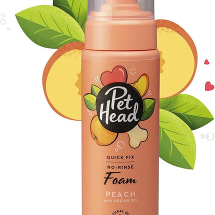 Pet Head Dog Grooming Deodoriser Foam, Quick Fix Foam, for A Simple Dry, Waterless Shampoo for All Dogs