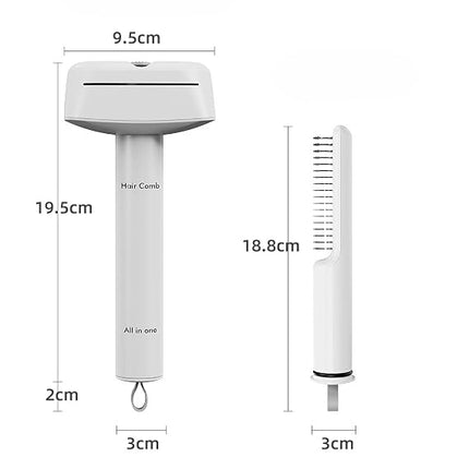 Double-Sided Undercoat Rake for Shedding, Dematting Comb for Cats, Deshedding Dog Brush