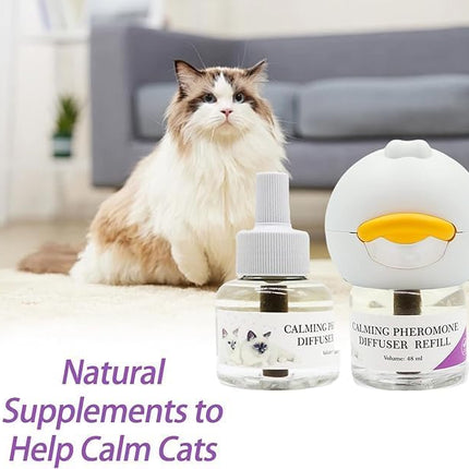 Cat Calming Diffuser, Pheromones cat Diffuser Refill 3 sets