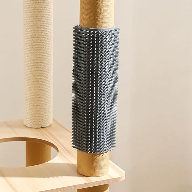 Cat Tree, Cat Tower with Scratching Post, Multi-Level Climbing Tower, Pet Condo House Furniture with Hemp Rope-Wrapped Posts, (160cm)