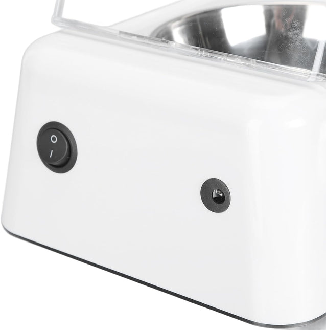 Smart Pet Feeder, Infrared Sensor Switch Cover Cat Feeder, Battery Powered Intelligent Automatic Opening Lid Dog Feeder, Pet Food Dispenser for Pet, Cat and Dog, Dishwasher Safe