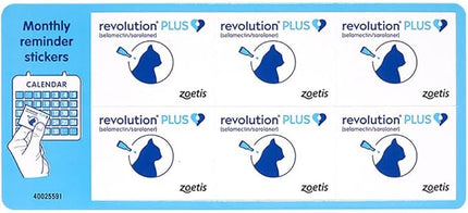 Revolution Plush Flea and Worm Treatment for Cat Medium Cat 2.5-5 kg (Pack of 3)