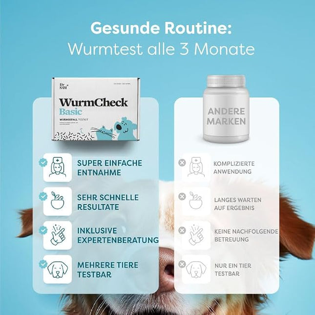 Dr. SAM Tick Test for Dogs and Cats Pawcheck Lyme Disease Test as a Simple Certified Laboratory Test for Home - Quick Result - Tick Test for Dogs and Cats