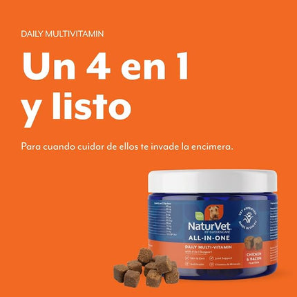 NaturVet Aller-911 Advanced Allergy Aid for Dogs & Cats - 180 Soft Chews