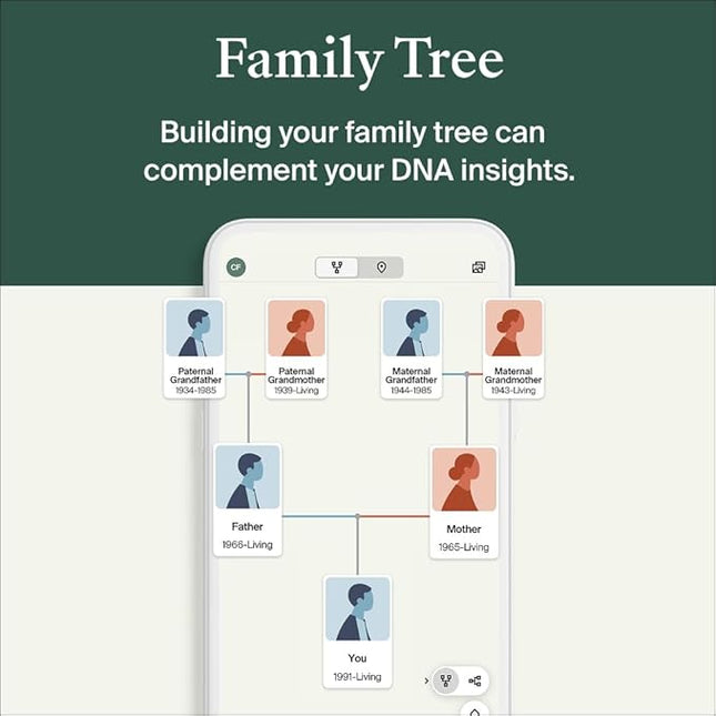 AncestryDNA Genetic Test Kit + 3-Month Ancestry World Explorer Membership: Personalized Genetic Results, DNA Ethnicity Test, Family History, Complete DNA Test, 3600+ Regions and Journeys