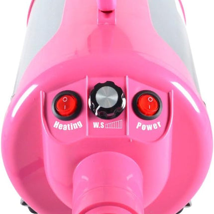 SHELANDY Pet hair force dryer Dog grooming blower with heater