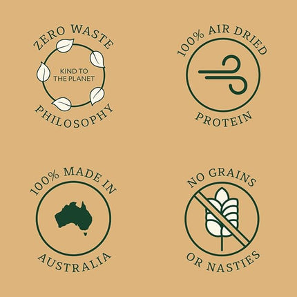 Wildkind Air Dried Camel Jerky 100g – 100% Natural Australian Dog Treats