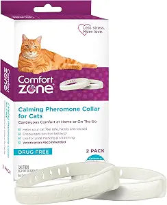 Comfort Zone Cat Calming Collar Savings Pack, 2 30-Day Collars