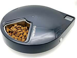 Cat Mate C500 Automatic 5-Bowl Pet Feeder with Digital Timer