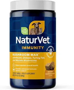 NaturVet Emotional Support Daily Calming Aid Dog Supplement - 120ct