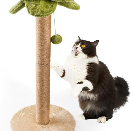 LIFLIX Palm Tree Cat Scratching Post, Sturdy 86cm